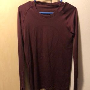 Lululemon swiftly tech long sleeve
